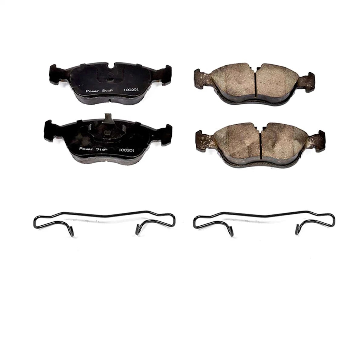 2X Powerstop Brake Pad Sets for Volvo C70 S70 V70 850 (1993–2004) 17-618