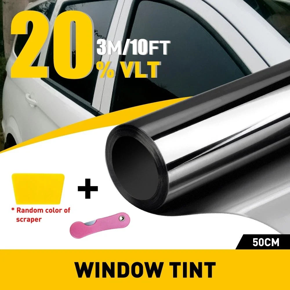 Window Tint Film 20% VLT for Car Home Office Glass (20" x 10ft)