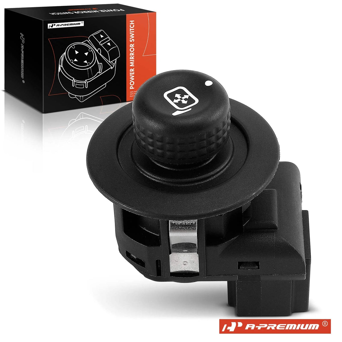 Front Driver Power Mirror Switch for Ford F-150 F-250 (2005–2014) 5L3Z17B676AAA, 7L3Z17B676AA, MRS13