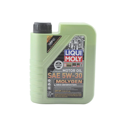 Set of 4 Liqui Moly Molygen 5W-30 Engine Motor Oil for