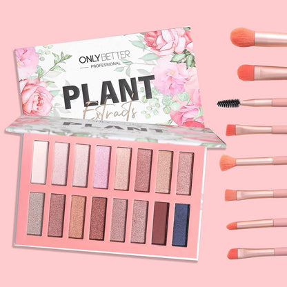Vegan Organic Eyeshadow Palette for Makeup (Pack of 1)