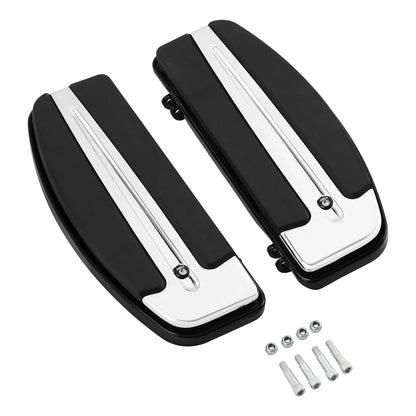 Rider Floorboards Kit Footpegs Shifter Pegs for Harley Softail (1986–2017)
