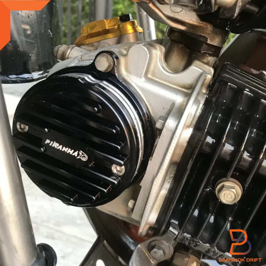 Silver Cam Gear Cover Cooling Plate for Honda Monkey Z Grom MSX CT 125
