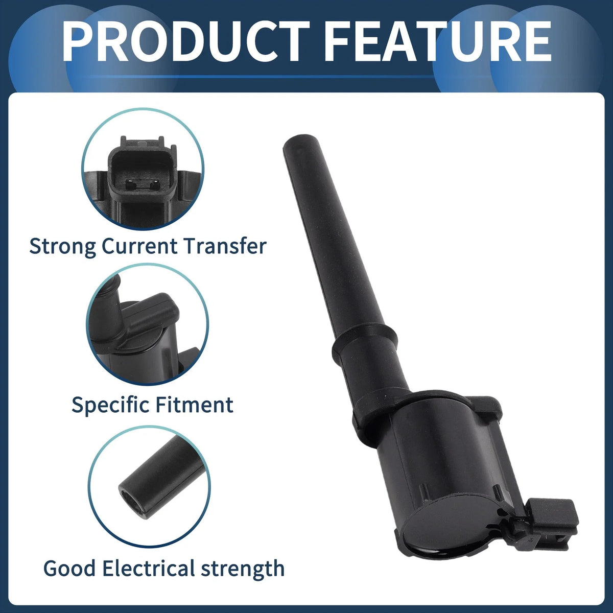 Ignition Coil Pack No. 2C6Z12029AA for Ford Mustang (1999–2014)