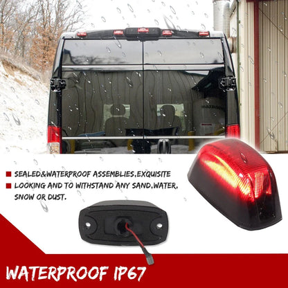 Set of 5 LED Rear Cab Roof Marker Running Lights for Ram ProMaster 1500 2500 3500 (2014–2023)