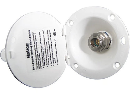 Valterra PF147005 Quick-Connect Spray Port Valve for RV (1/2" MPT)
