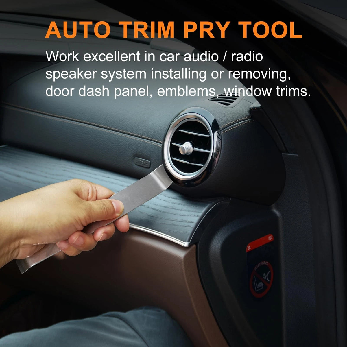 6pcs Metal Trim Removal Tool Kit for Automotive Use
