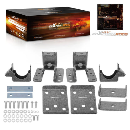 5-6" Rear Drop Kit for Chevy Silverado 1500 2WD 4X4 (2007–2020) Flip Axle Set