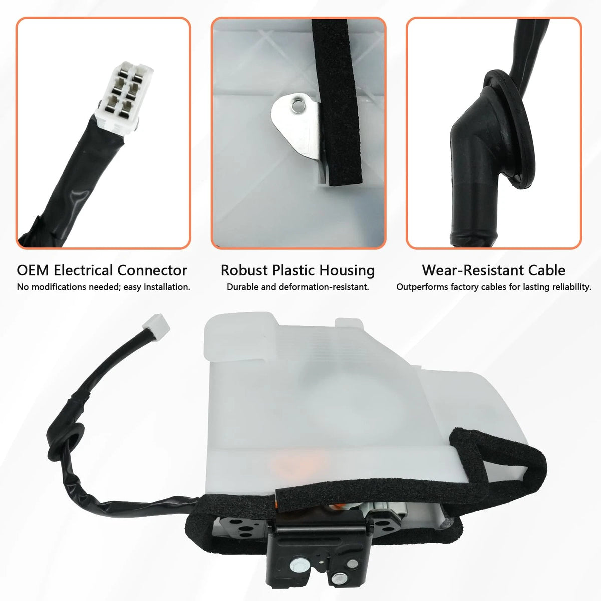 Rear Tailgate Lock Latch Actuator for Toyota 4Runner (2003–2009)
