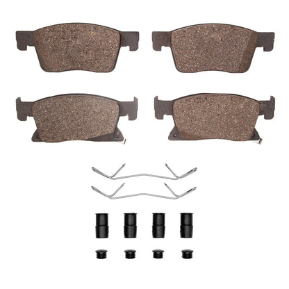 2X Brake Pad Set for Chevy Cruze (2016–2019) 2551-2127-01