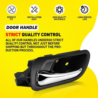 Rear Left Driver Side Interior Door Handle for Honda Accord Sedan (2003–2007) EPY