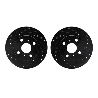 2X Brake Discs Front for Toyota Paseo Tercel (1991–1999) WHPN1-76071