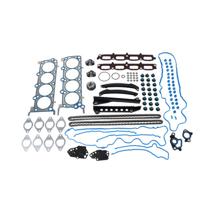 Timing Chain Kit & Head Gasket Set for Ford F-150 F-350 (2004–2006) 81206642, TK6054L, TK6068