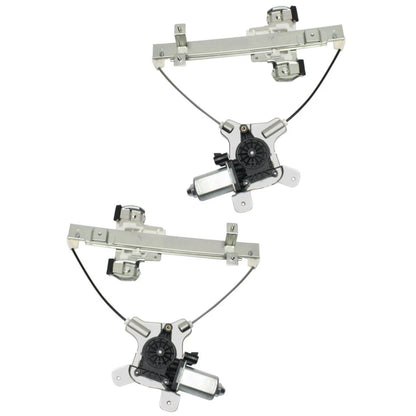 Set of 2 Window Regulators for GMC Yukon (2007–2014) PLX-M0-USA-REPC491728-CL360A72, GM1550144, GM1551144