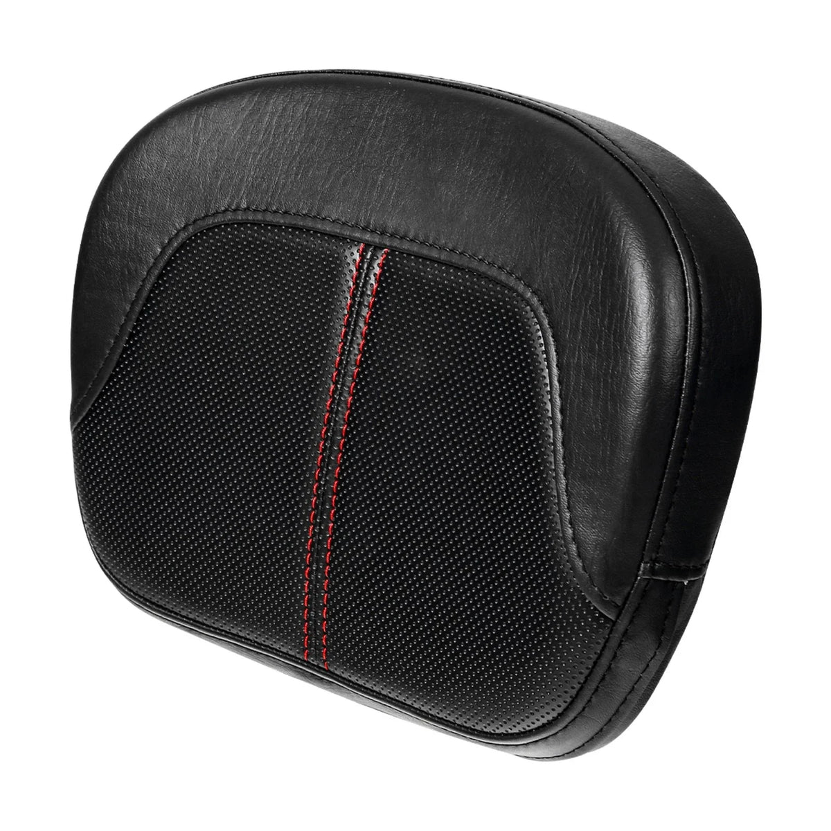 Black Passenger Backrest Pad for Harley Touring Street Road Glide (1994–2023)