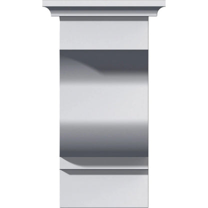 3 1/2 Inch W x 5 D x 7 H Bracket for Ekena Millwork (No Part Numbers)