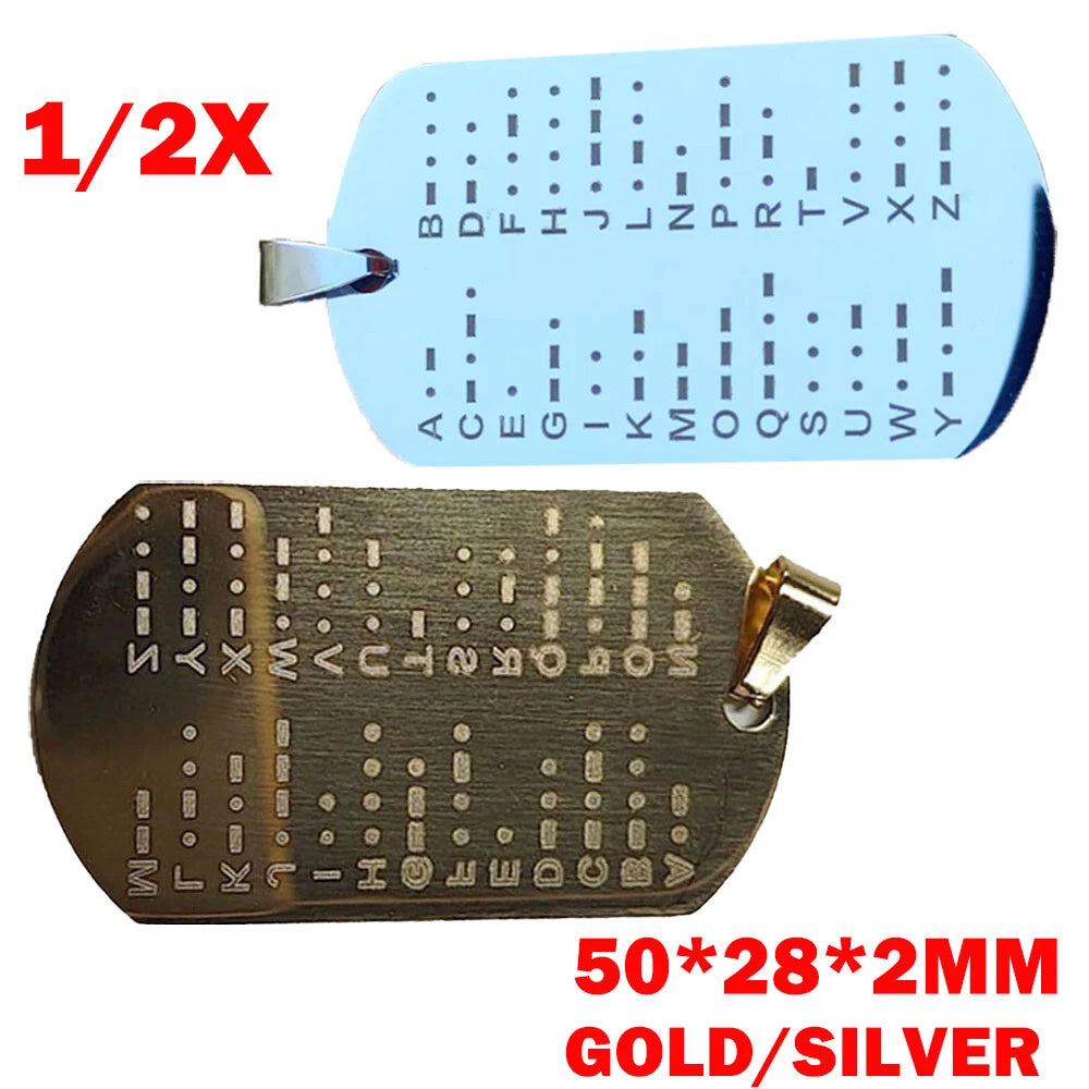 1/2x CW Training Coin Morse Code Commemorative Coin