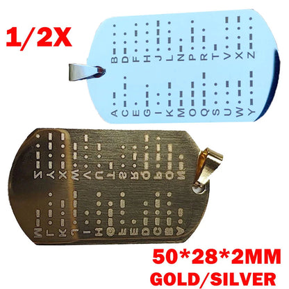 1/2x CW Training Coin Morse Code Commemorative Coin