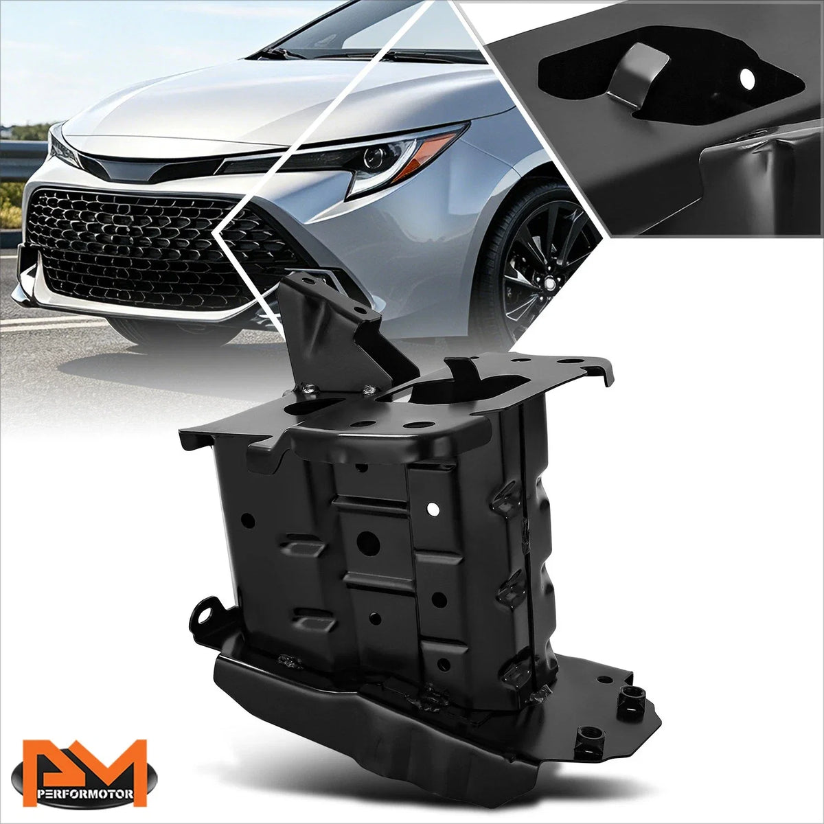 Front Driver Side Bumper Cover Bracket for Toyota Corolla Hatchback Sedan (2019–2026)