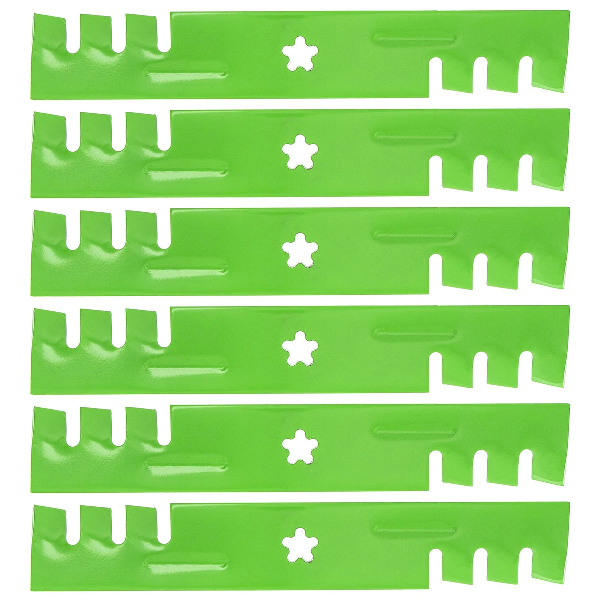 6-Pack Toothed Blade for AYP (157003, 157033, 159705, 170698, 176084)