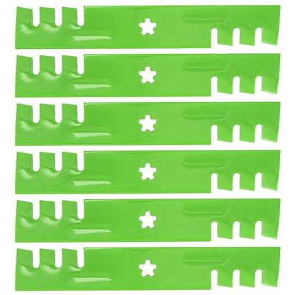 6-Pack Toothed Blade for AYP (157003, 157033, 159705, 170698, 176084)