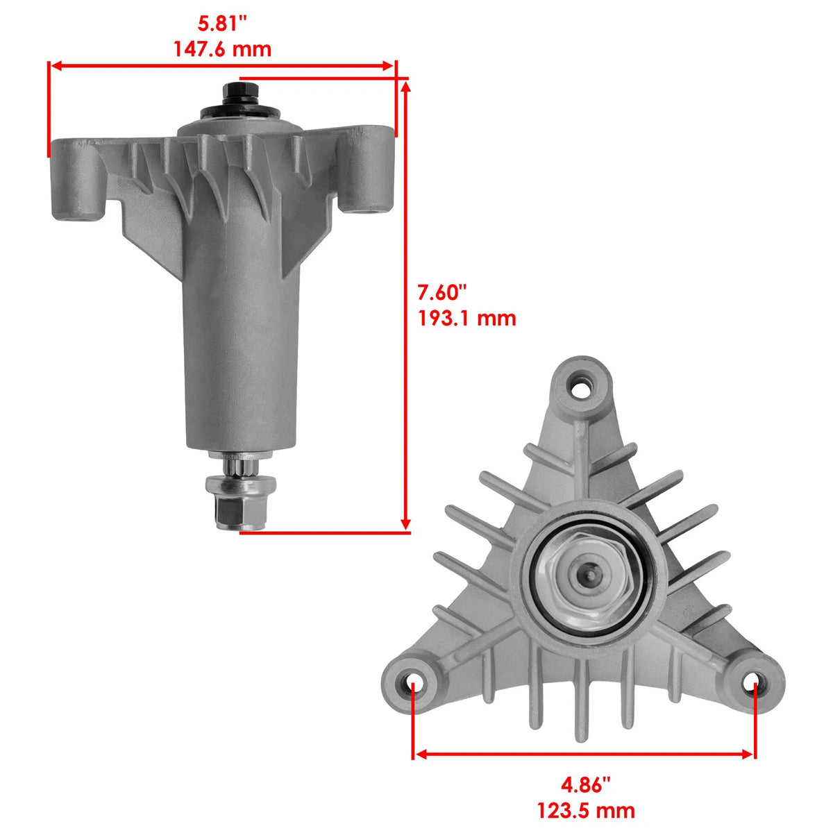 Celox Spindle Assembly Kit for Husqvarna AYP Craftsman (532130794, SD104A2005)