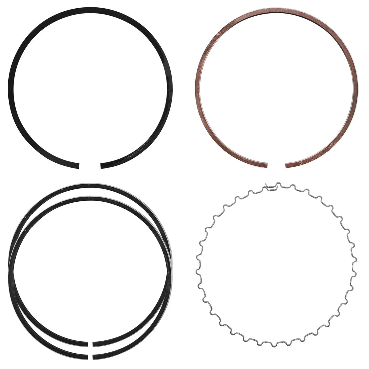 Piston Ring for Kawasaki Bayou 300 (1989–2004) PR107, 13008-1111, 130081111
