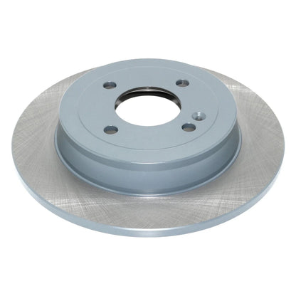 Set of 2 Rear Rotors & Akebono ProACT Ceramic Brake Pads for Accent Rio
