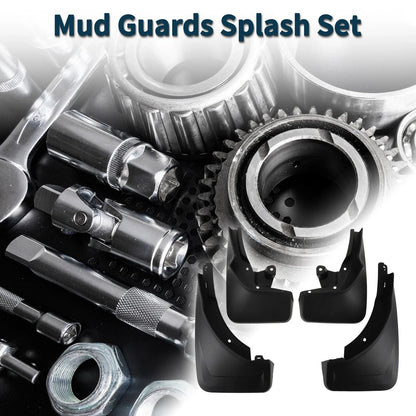 Set of 2 Mud Flaps Splash Guards for Mercedes Benz GLE (Without Pedal)