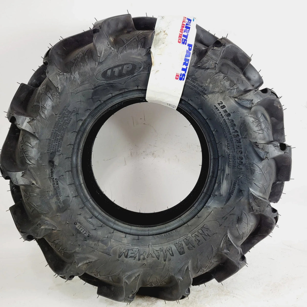 ITP Tire Mega Mayhem 28x9-12 for ATV UTV (Off-Road) LR-465lbs 6P0756