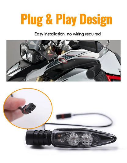 Front Turn Signal Light Indicator for BMW R1200GS LC (2013–Present)