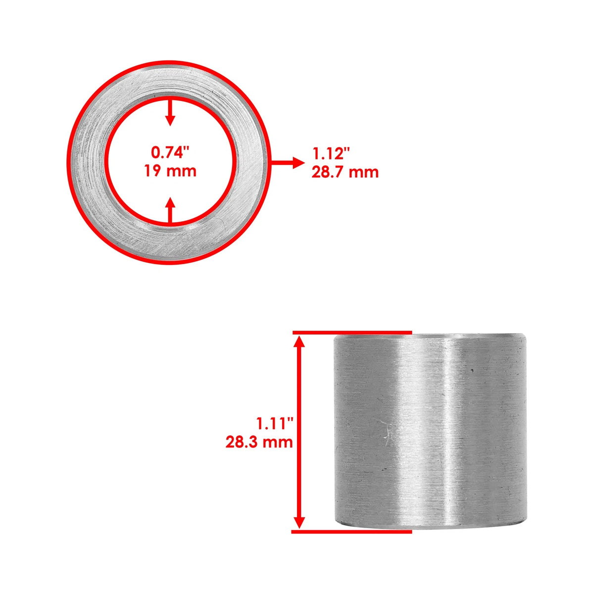 Celox Spindle Shaft for Troy Bilt Wide Cut (12A-753B063, 12B-753B063)