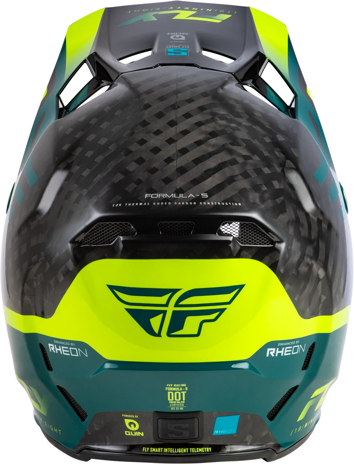Fly Racing Formula S Carbon Byte Helmet for Offroad (Large)