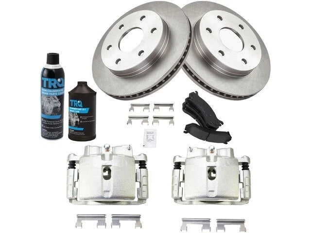 Set of 4 Brake Pads Rotors Calipers for Cadillac Escalade (2002–2006) 77852NCXV