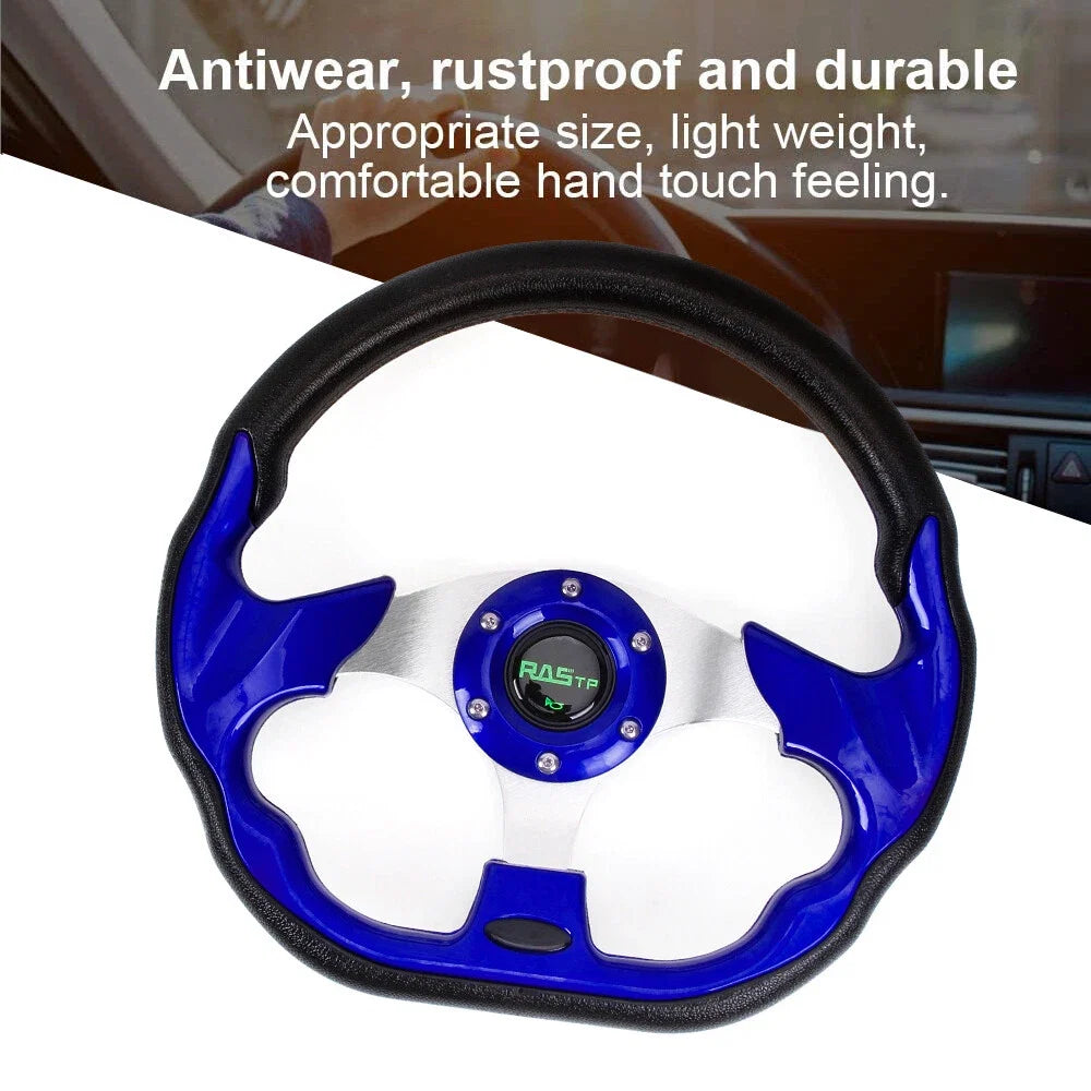 13" Steering Wheel for EZGO/Club Car/Yamaha Golf Cart (Golf Cart)