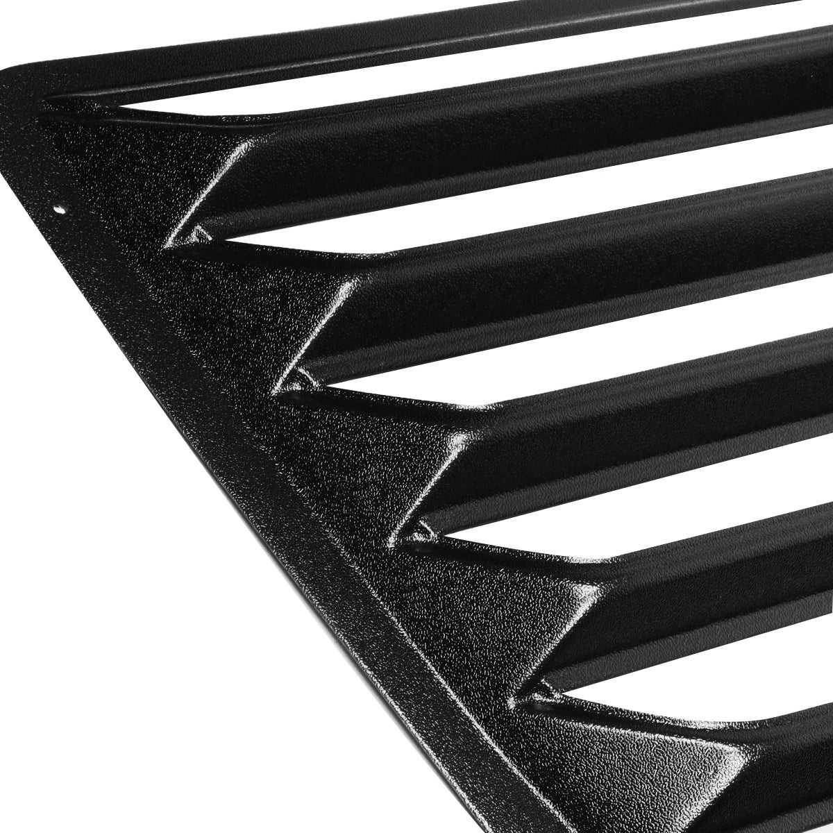 Pair ABS Rear Window Louvers for Chevy Express GMC Savana (1997–2017)