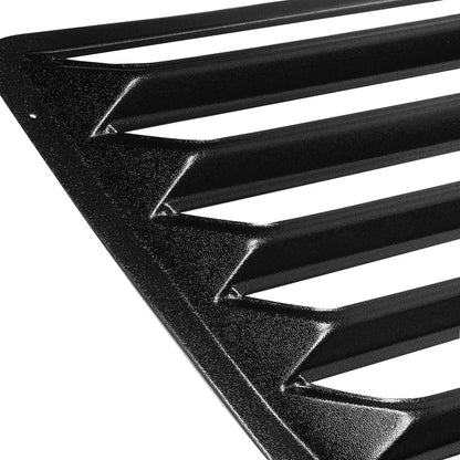 Pair ABS Rear Window Louvers for Chevy Express GMC Savana (1997–2017)
