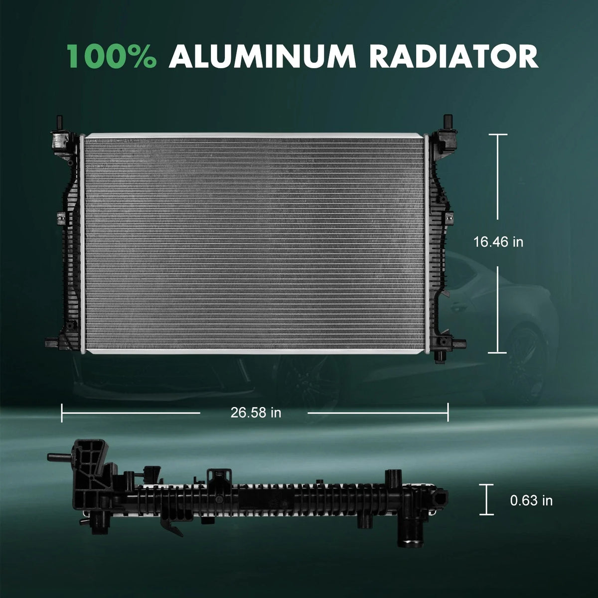 Radiator for Dodge Dart (2013–2016)