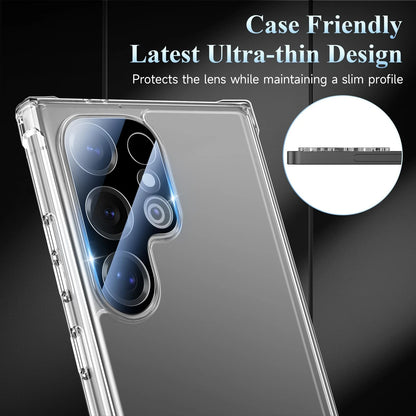 4 Pack Camera Lens Screen Protector for Samsung Galaxy S25 Ultra