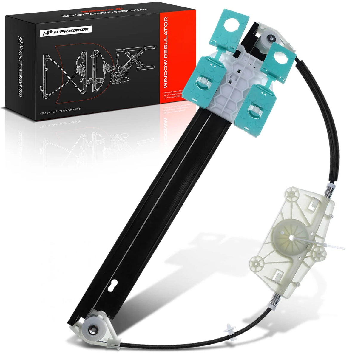 Rear Left Power Window Regulator for Audi A6 Quattro S6 (2005–2011) 4F0839461, 4F0839461B, 4F0839461A