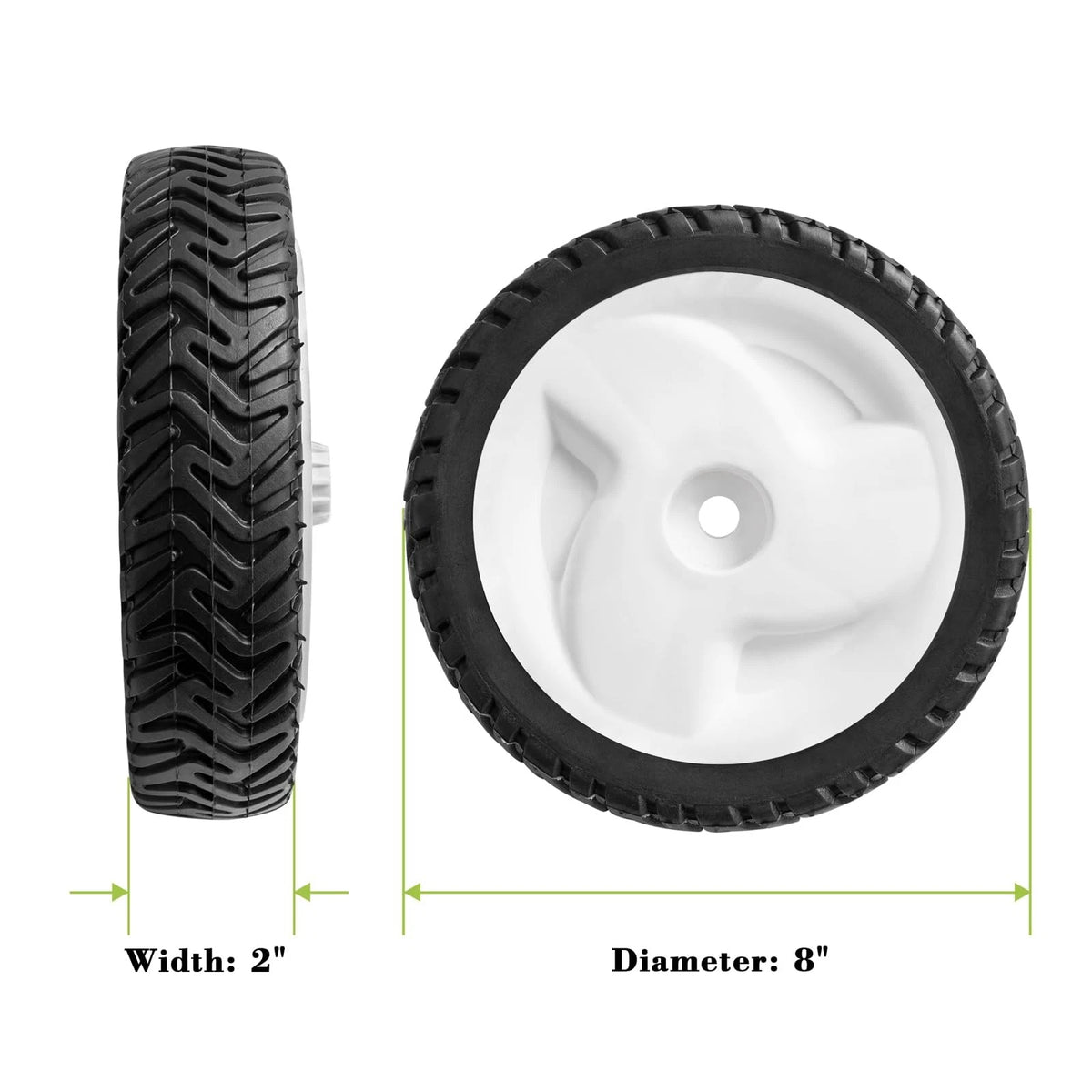 Rear Drive Wheels for Toro 8 Inch