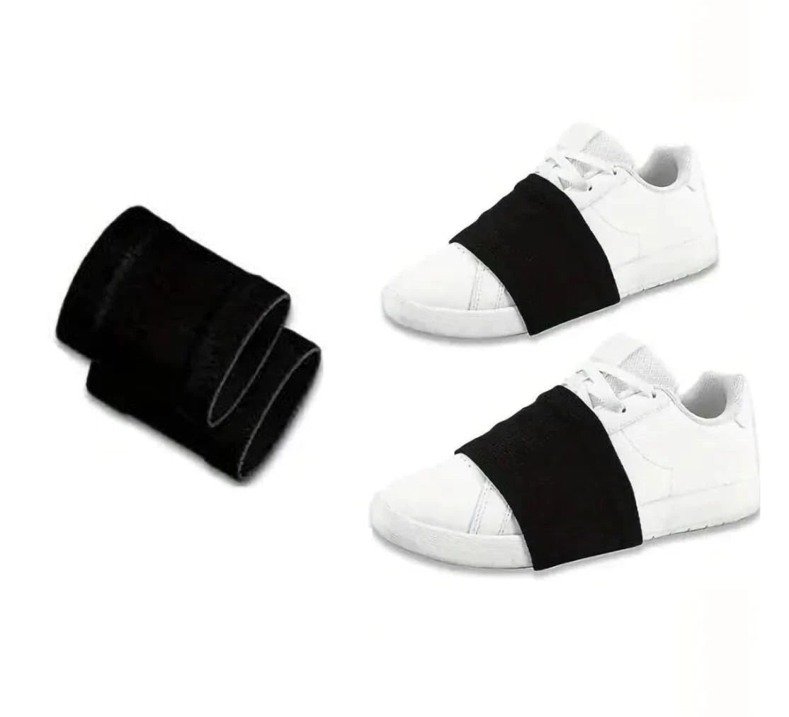 Dance Shoe Cover for Ballet Dancers Women 10 Tall, Black