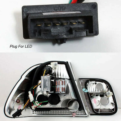 LED Red Tail Lights for BMW E46 3-Series (1999–2001) NTR6192R