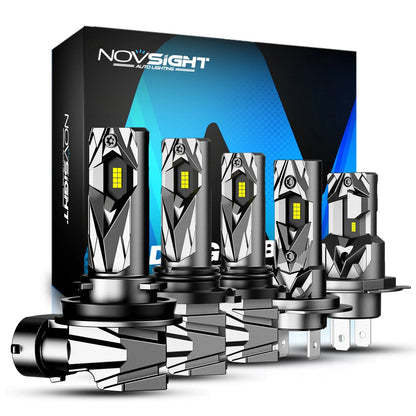 Set of 4 LED Headlight Bulbs H4 H7 H11 9005 9006 6500K Super Bright