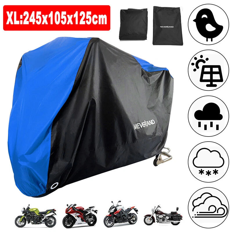 XL Waterproof Motorcycle Cover for Scooter (M40-10-XL)