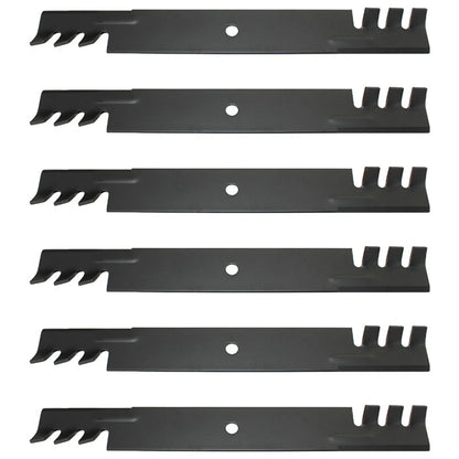 6X Toothed Mower Blades for Jacobsen