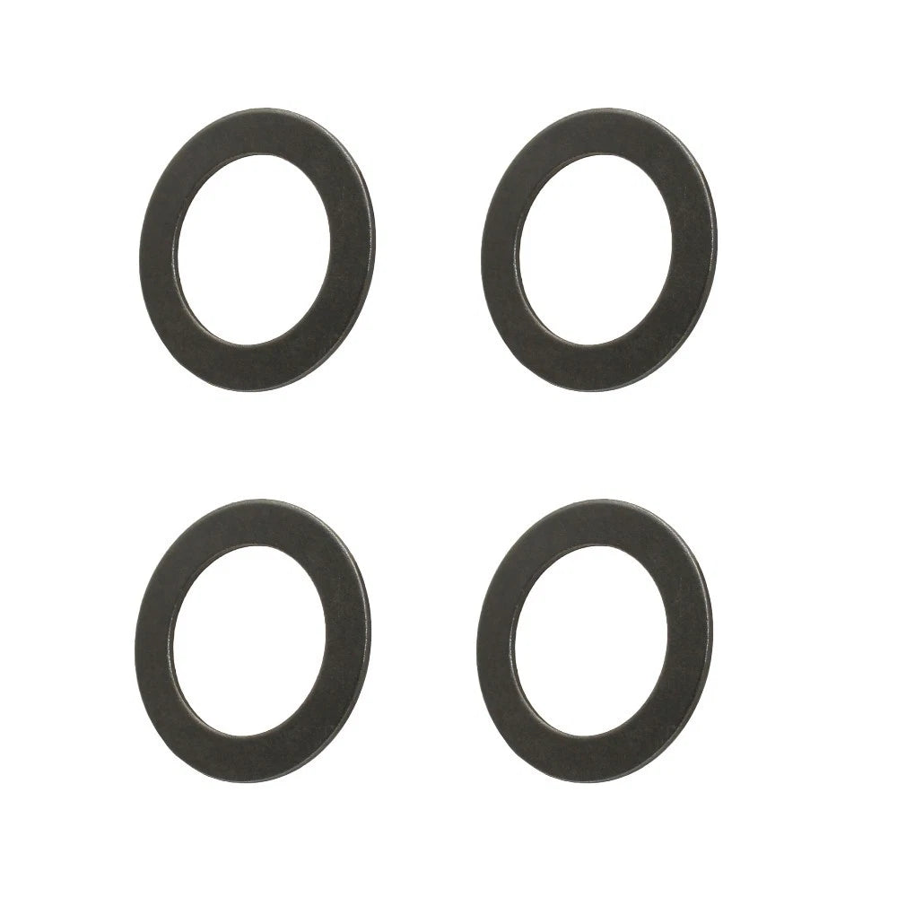 Set of 4 Machine Bushings 1 1/2" ID - 2 1/4" OD Narrow Rim 14 Gauge
