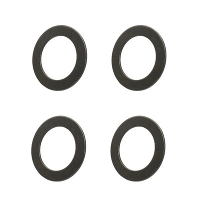 Set of 4 Machine Bushings 1 1/2" ID - 2 1/4" OD Narrow Rim 14 Gauge