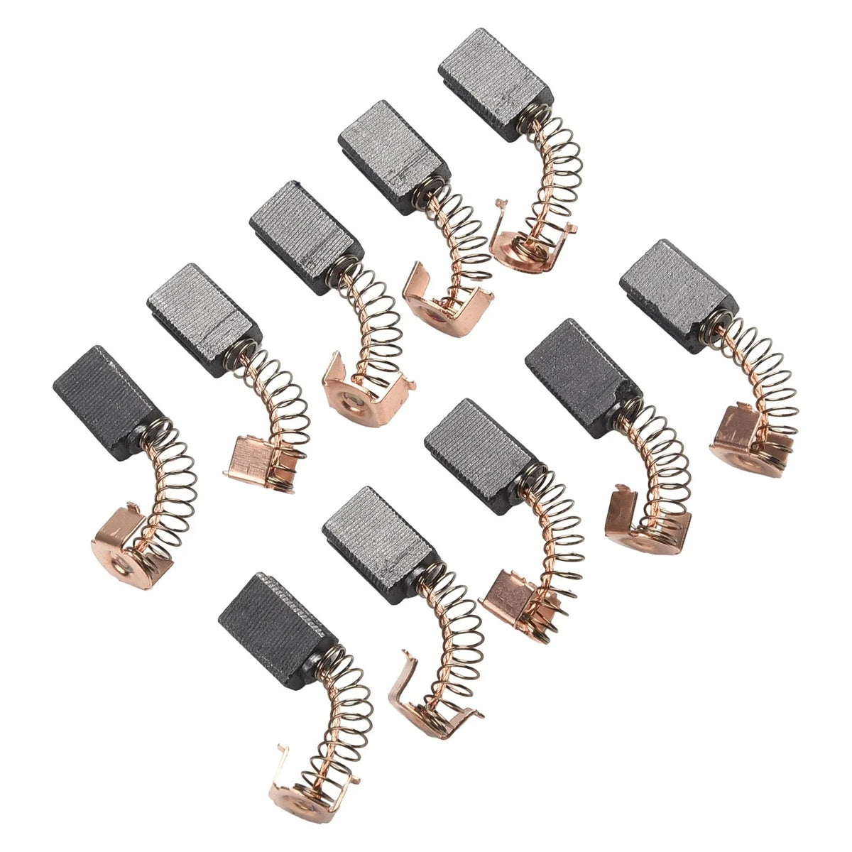 Set of 10 Carbon Brushes 5x8x12mm for Black Decker Angle Grinder G720