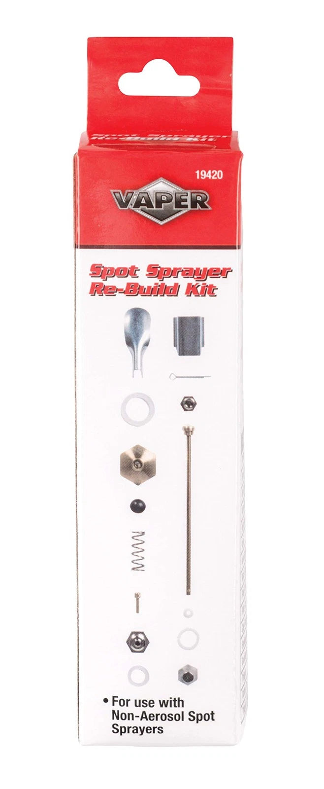 Rebuild Kit for Vaper 19420 Spot Spray (No Year Range Provided)